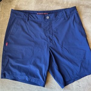 Rhone 8" RESORT SHORT in navy blue